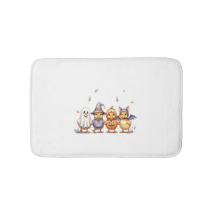 Halloween Cute Ducklings Costume Bath Mat