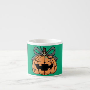 Halloween,Cute Face Pumpkin,Funny , Jack O' Lanter Espresso Cup