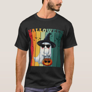 Halloween cute funny ghost pumpkin gift ideas T-Shirt