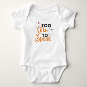 Halloween Cute Ghost Baby Bodysuit