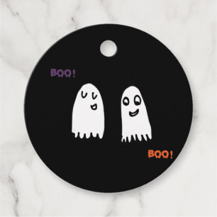 Halloween Cute Ghost Favour Tags