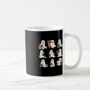 Halloween Cute Ghost Read More Books Spooky Boo Te Coffee Mug