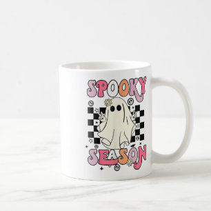 Halloween Cute Ghost Spooky Season Coffee Mug