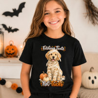 Halloween Cute Golden Retriever Mummy Tricks