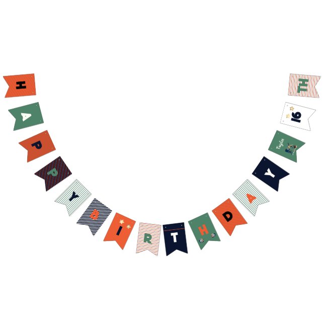 Halloween Cute Gremlin Birthday Party Movie Night Bunting (All)