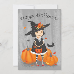 Halloween Cute Little Witch