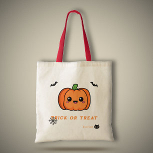 Halloween Cute Pumpkin Tote Bag
