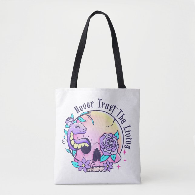 Halloween Cute Skull  Tote Bag (Front)