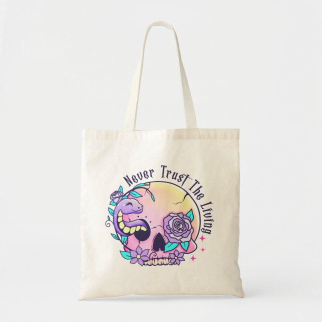 Halloween Cute Skull  Tote Bag (Front)