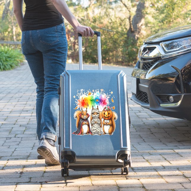 Halloween Cute Squirrels Costume (Suitcase Insitu)