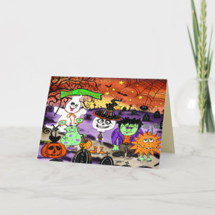 Halloween Cute Trick or Treaters Inspirivity Card