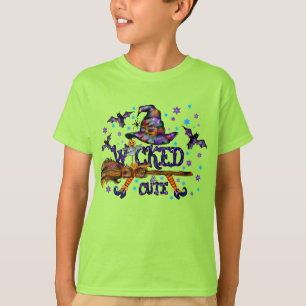 Halloween Cute Wicked Witch T-Shirt