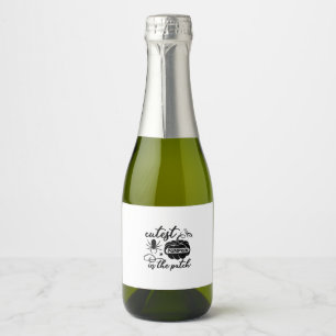 Halloween Cutest Pumpkin In The Patch Birthday Sparkling Wine Label