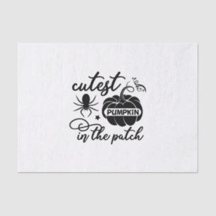 Halloween Cutest Pumpkin In The Patch Birthday Tissue Paper