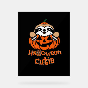 Halloween cutie sloth Essential T-Shirt Acrylic Sign