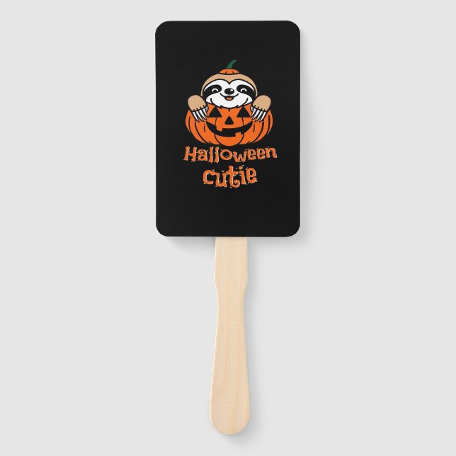 Halloween cutie sloth Essential T-Shirt Hand Fan (Front)