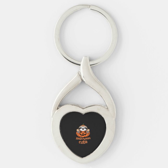 Halloween cutie sloth Essential T-Shirt Key Ring (Front)