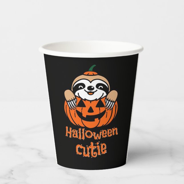 Halloween cutie sloth Essential T-Shirt Paper Cups (Front)