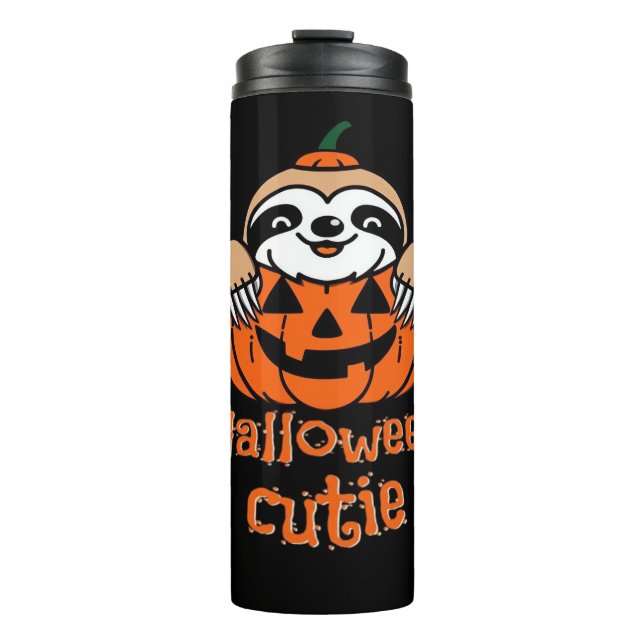 Halloween cutie sloth Essential T-Shirt Thermal Tumbler (Front)