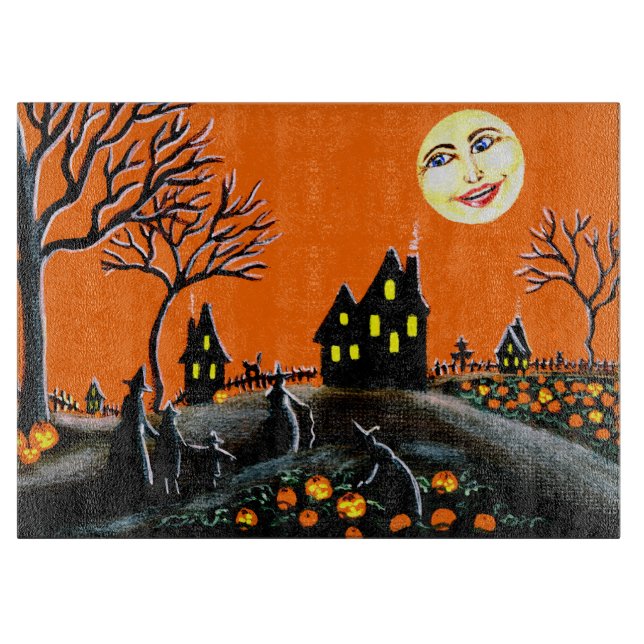 Halloween cutting board,Ripening J-O-L's Cutting Board (Front)