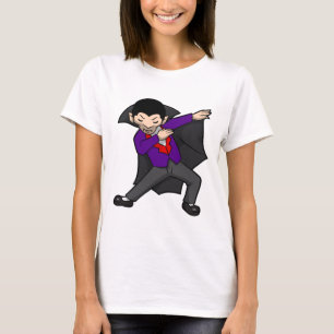 halloween dabbing dracula vampire T-Shirt