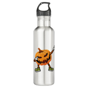 Halloween Dabbing Jack O Lantern Pumpkin Halloween 710 Ml Water Bottle
