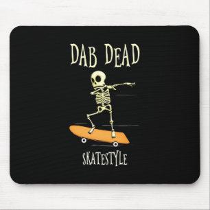Halloween Dabbing Skatestyle Mouse Mat