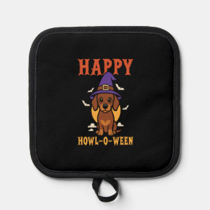 Halloween Dachshund Dog Pot Holder
