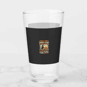 Halloween Dachshund Spooky Warning Glass