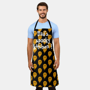 Halloween dad apron ghost ☜ custom all over apron