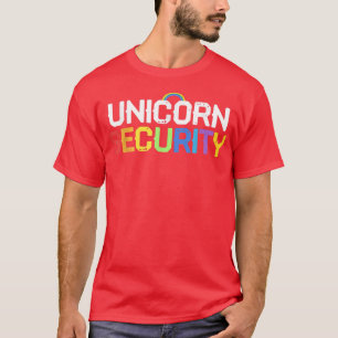 Halloween Dad Mum And Daughter Costume Unicorn Sec T-Shirt