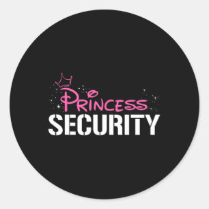 Halloween Dad Mum Daughter Adult Costume Classic Round Sticker