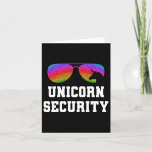 Halloween Dad Mum Daughter Adult Costume Unicorn S Card