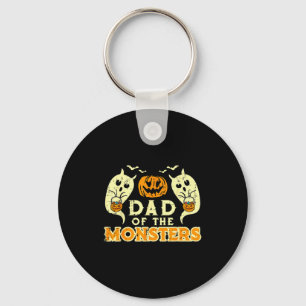 Halloween Dad Of Monsters Funny Family Costume Pap Key Ring