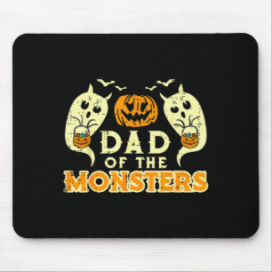 Halloween Dad Of Monsters Funny Family Costume Pap Mouse Mat