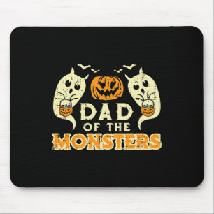 Halloween Dad Of Monsters Funny Family Costume Pap Mouse Mat