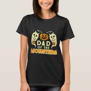 Halloween Dad Of Monsters Funny Family Costume Pap T-Shirt