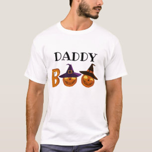 Halloween Daddy Boo Illustration  Family T-Shirt