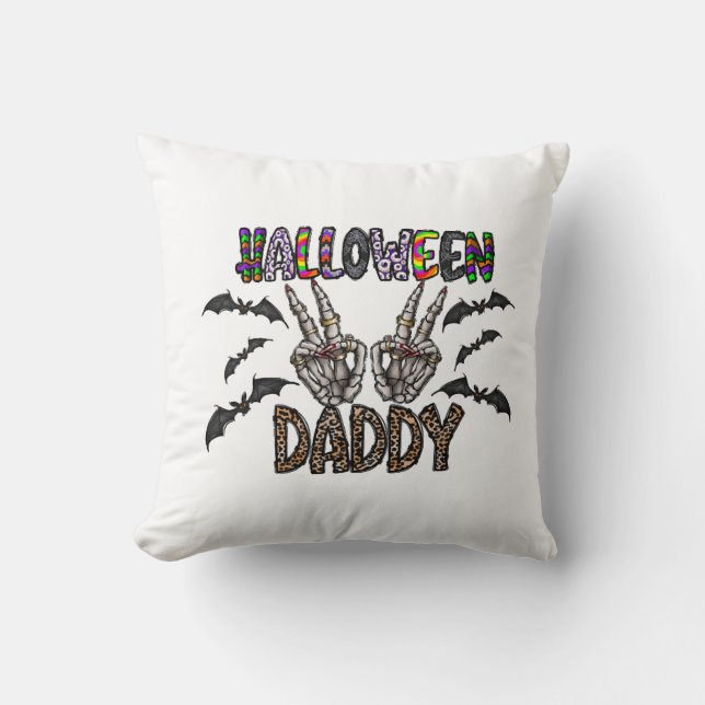 Halloween Daddy Cushion (Front)