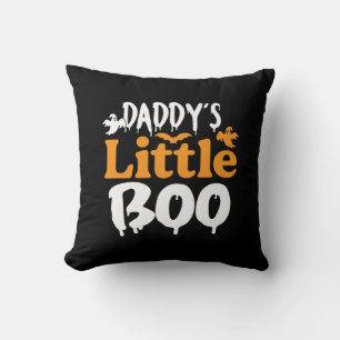 Halloween Daddy Little Boo Birthday Cushion
