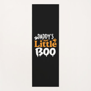 Halloween Daddy Little Boo Birthday Yoga Mat