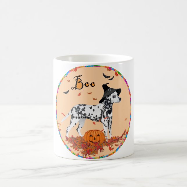 Halloween Dalmatian Coffee Mug (Center)