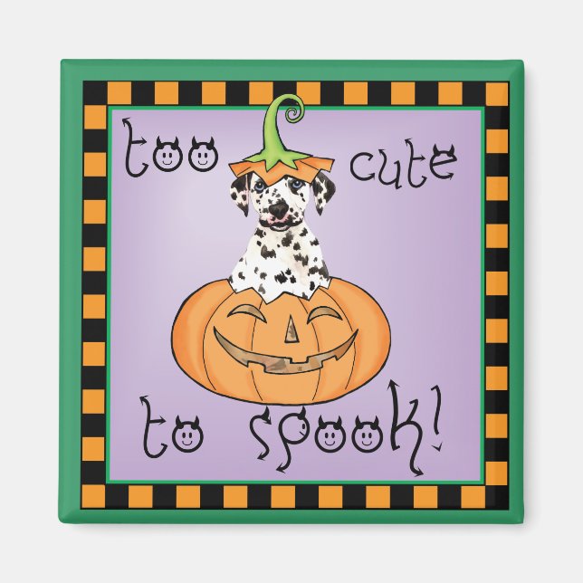 Halloween Dalmatian Magnet (Front)