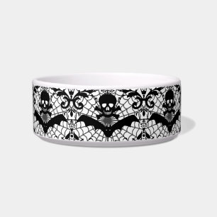 Halloween Damask Bowl