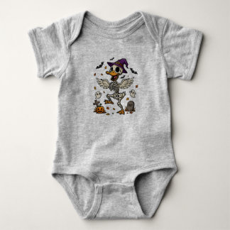Halloween Dance Duck Baby Bodysuit