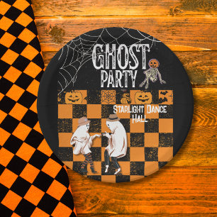 HALLOWEEN DANCE PAPER PLATE