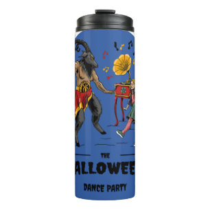 Halloween Dance Party Baphomet Clothing Funny Thermal Tumbler