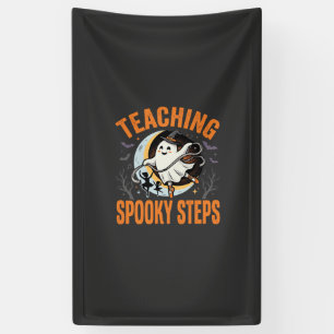 Halloween Dance Teacher Spooky Steps Banner