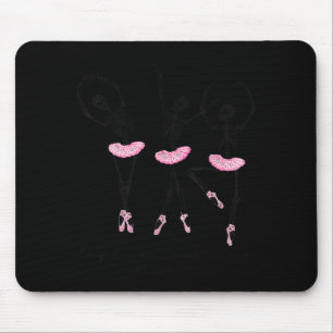 Halloween Dancing Skeleton Dry Bones Come Alive Ch Mouse Mat