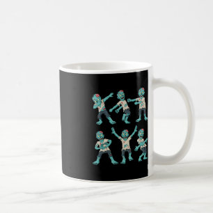 Halloween Dancing Zombies Dance Challenge Boys Gir Coffee Mug